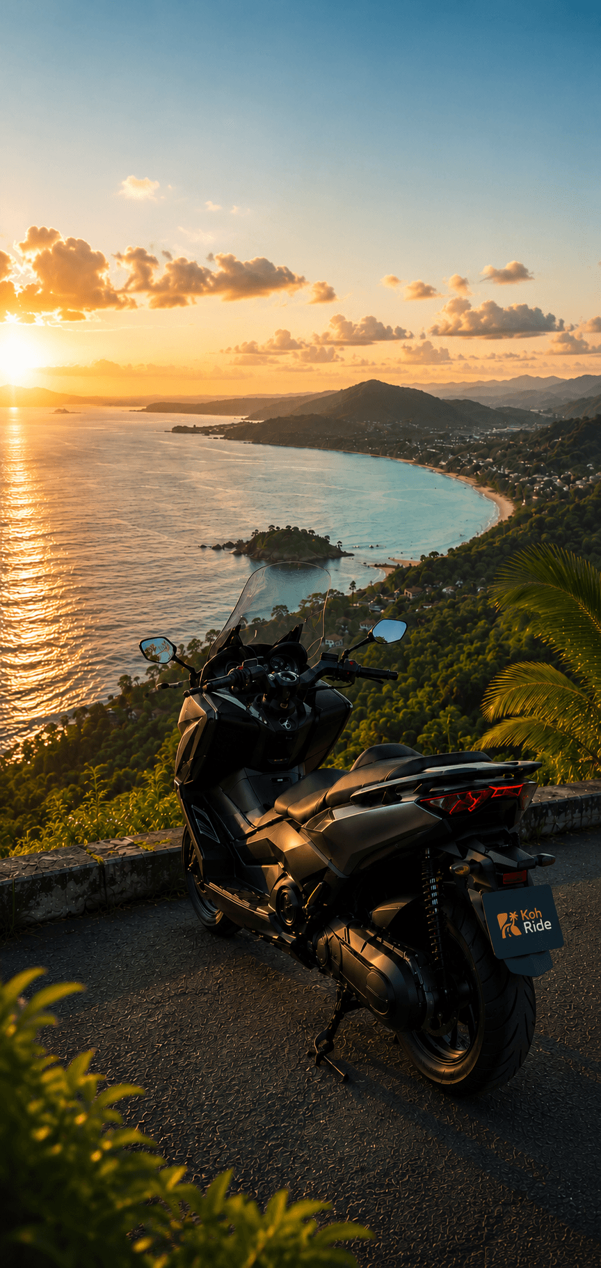 Explore Phuket on a scooter
